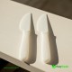 PP White Knife Heavy Duty - Reusable 180 mm Cutlery