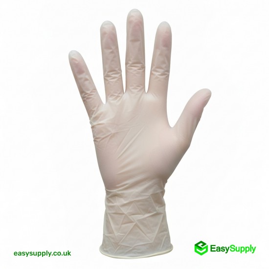 Clear Latex Powder Free Gloves Medical Medium