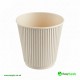 16 oz 12 White Ripple Cup Lids 500 Pcs Cups