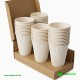 16 oz 12 White Ripple Cup Lids 500 Pcs Cups