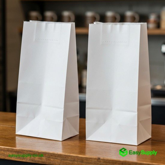 8.5 x 8.5 White Paper Bag Greaseproof Paper