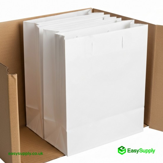 8.5 x 8.5 White Paper Bag Greaseproof Paper